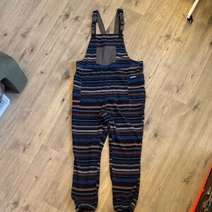 Kavu Multicolor Striped Overalls